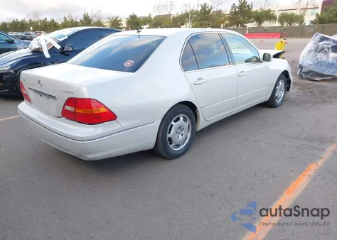 2002 Lexus Ls 430 z USA, uszkodzony, nr VIN JTHBN30FX20070607